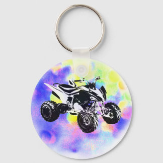 Glitter ATV Keychain