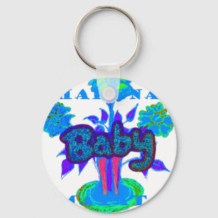 Glitter Baby Hakuna Matata gifts.png Key Ring