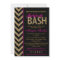 Glitter Bachelorette Bash Party Invitation Pink