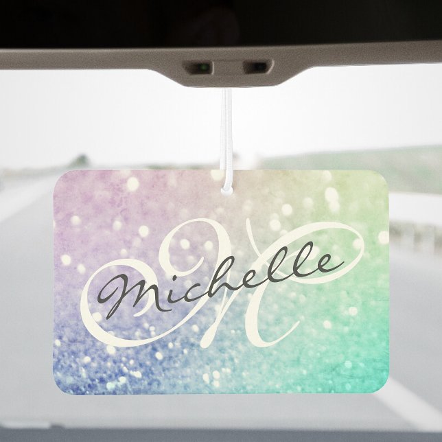 Glitter Bokeh Glamourous Elegant Car Air Freshener (Creator Uploaded)