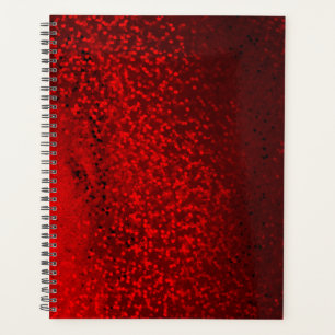 Glitter bokeh sparkle print planner