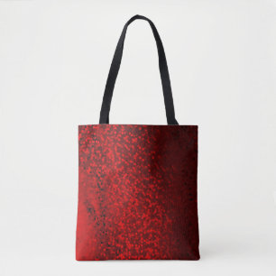 Glitter bokeh sparkle print tote bag