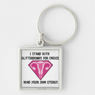 Glitter Bombs for Choice Keychaim Key Ring