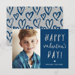 Glitter Boys Classroom valentine's day card