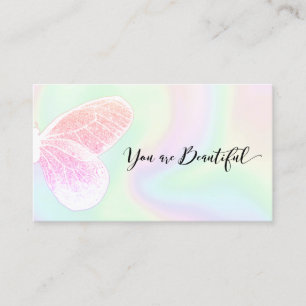 Glitter Butterfly Holographic Salon Appointment