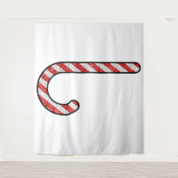 Glitter Candy Cane
