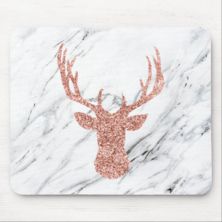 Glitter Deer Mouse Mat