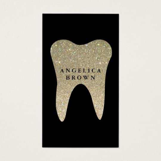 Glitter Dental Business Card