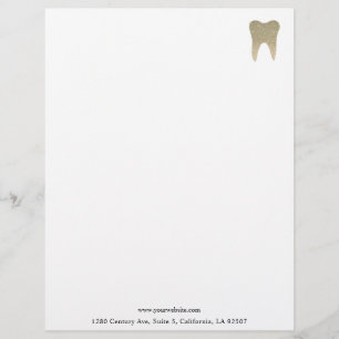 Glitter Dental Letterhead