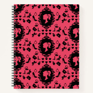 Glitter Doll Birthday Glam Fashion  Notebook