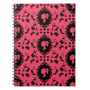 Glitter Doll Birthday Glam Fashion Notebook