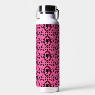 Glitter Doll Birthday Pink Glam Fashion  Water Bottle