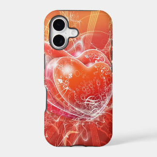 Glitter Double Heart Case