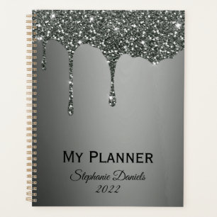Glitter Dripping Paint  Planner