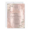  Glitter Drips Floral Rose Gold Floral Sweet 16