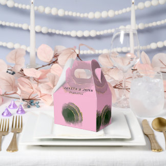 glitter  eligine favour box