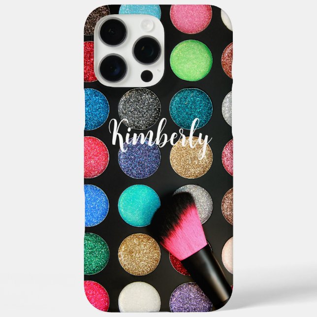 Glitter Eyeshadow Palette Case-Mate iPhone Case (Back)