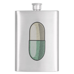 Glitter Fluoxetine Hip Flask