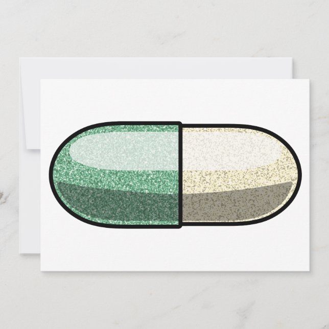 Glitter Fluoxetine Holiday Card (Front)