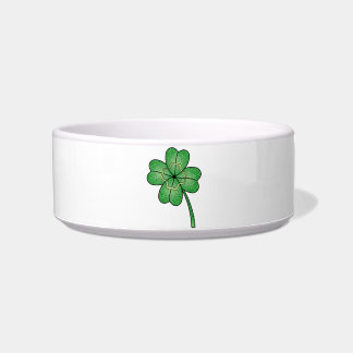 Glitter Four Leaf Clover Bowl