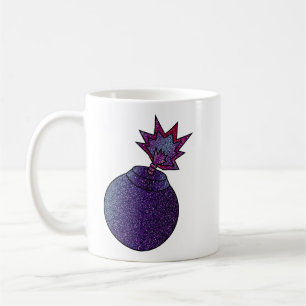 Glitter Galaxy Bomb Coffee Mug