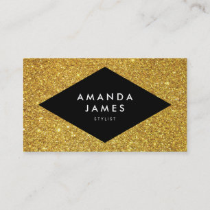 Glitter Galore Stylish Business Cards