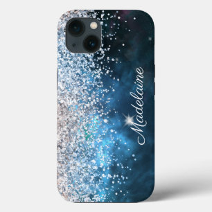 Glitter Girly Modern Sparkle Sweet 16 iPhone 13 Case
