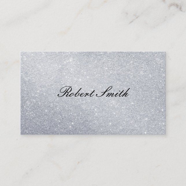 Glitter Glamour Business Card (Front)