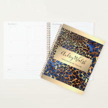 Glitter Gold Luxury Animal Skin Leopard Makeup