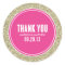 GLITTER & GOLD | WEDDING FAVOR LABELS