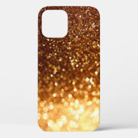 Glitter golden lights