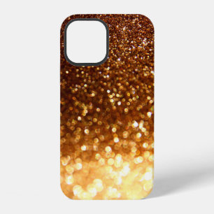 Glitter golden lights iPhone 12 case