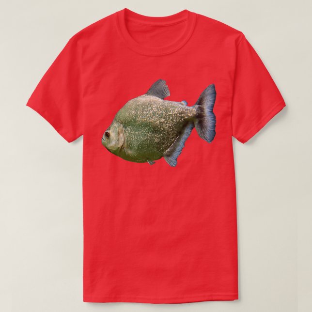 Glitter Green Fish T-Shirt (Design Front)