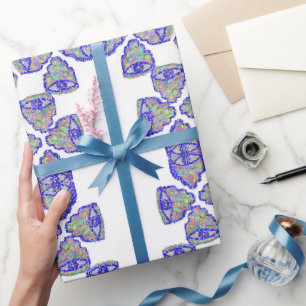 Glitter hamsa חמסה modern wrapping paper