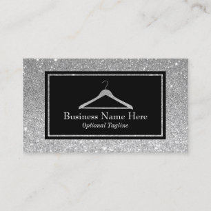 Glitter Hanger Business Card