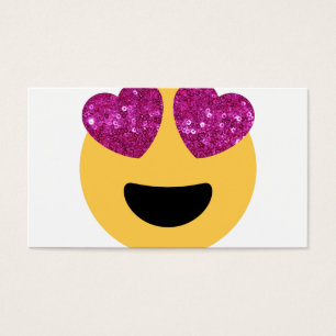 glitter heart eye emoji