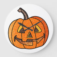 Glitter Jack O'Lantern