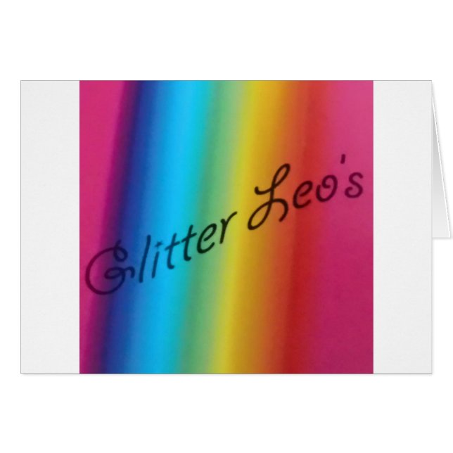 Glitter Leo's (Front Horizontal)
