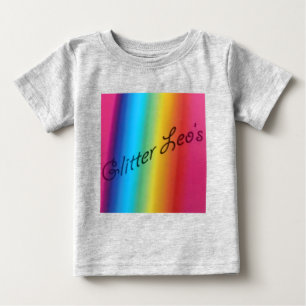 Glitter Leo's Baby T-Shirt