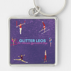 Glitter Leo's - The Ultimate Gymnastics Shop Key Ring