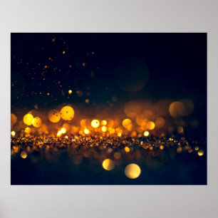 glitter lights grunge background, glitter defocuse poster
