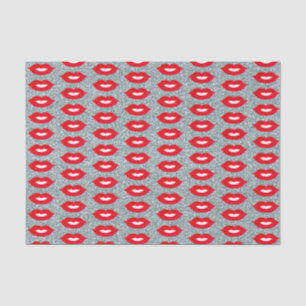 Glitter Lip Tissue Paper