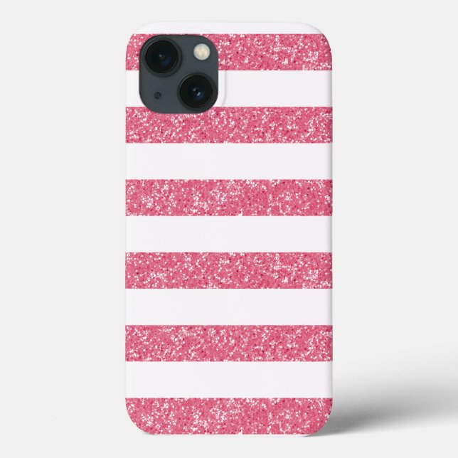 Glitter Look Stripes iPhone 6 Tough Xtreme Case (Back)