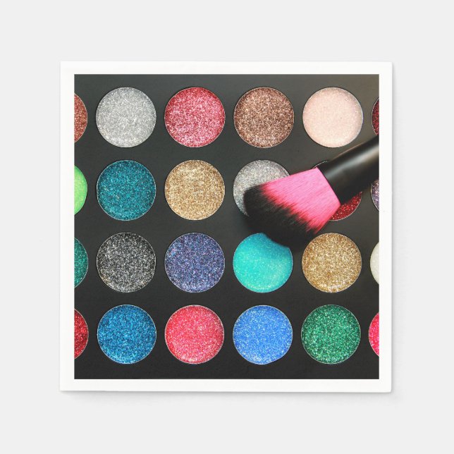 Glitter Makeup Napkins (Front)