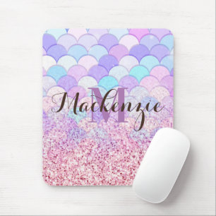 Glitter Mermaid Mouse Mat