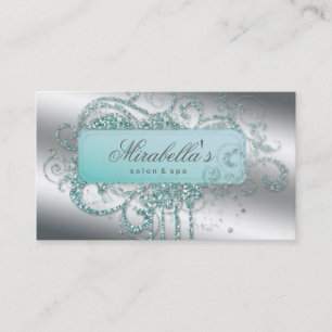 Glitter Nail Salon Appointment Elegant Bling