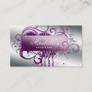 Glitter Nail Salon Appointment Elegant Bling