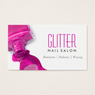 nail tech business cards