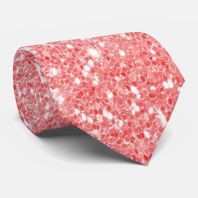 Glitter  neck tie (Rolled)