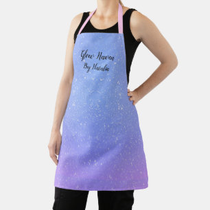  Glitter Ombre Beauty Salon Apron